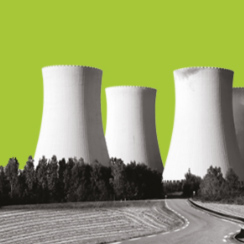 Image d'une centrale nucléaire